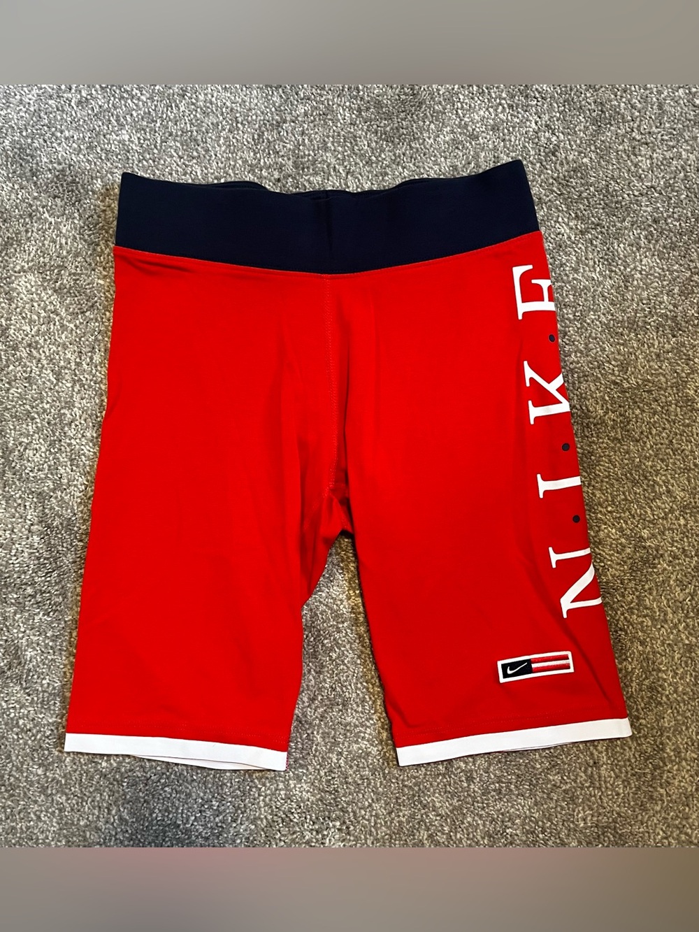 Nike Women’s size Small Red Biker Shorts